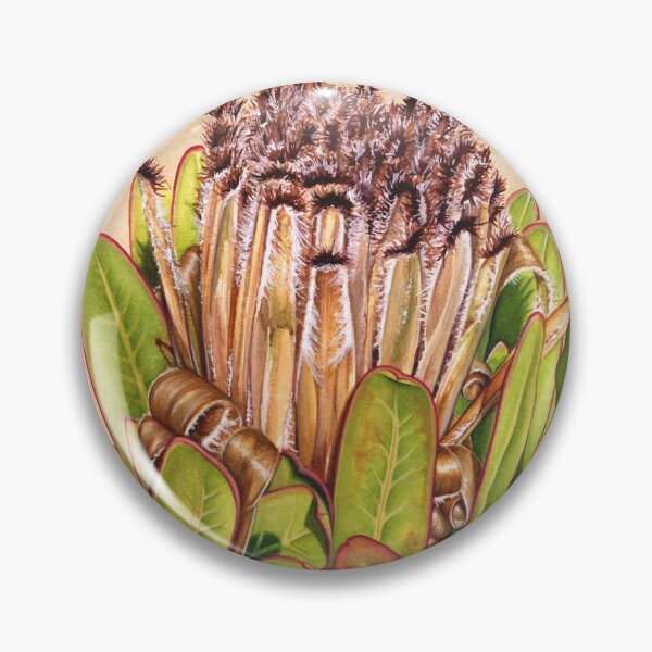 Item preview, Protea in Autumn designed and sold by Suzannah Alexander.