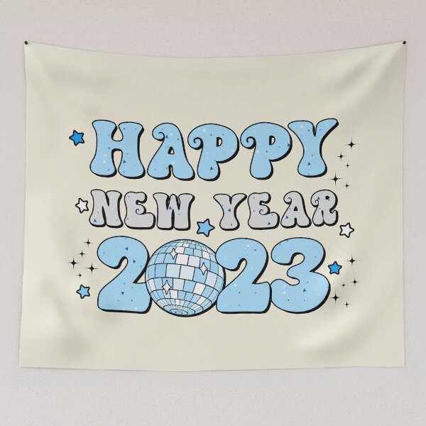 Item preview, Happy New Year 2023 designed and sold by Blended Designs ⭐⭐⭐⭐⭐.
