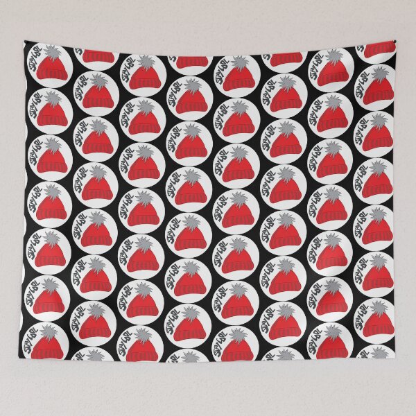 Item preview, Whimsical cartoon toque with Stay Cool illustrated text  designed and sold by AngelDawnDesign.