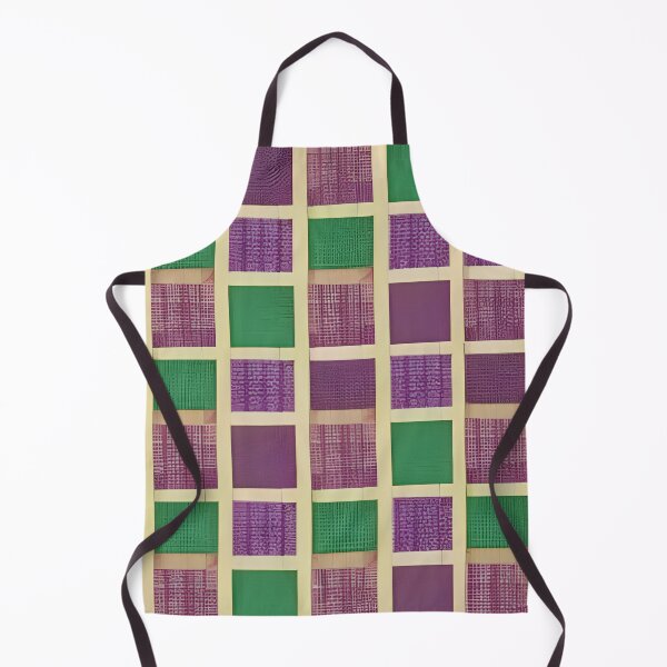 Item preview, Green and purple squares pattern designed and sold by brandway.