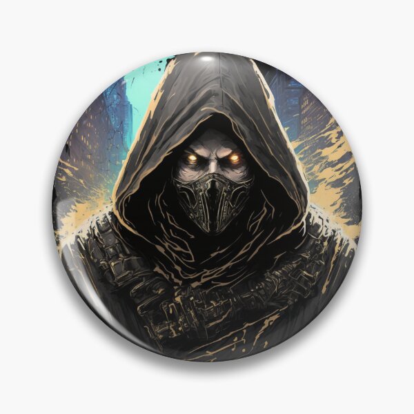 Item preview, Cool Watercolor Art-Sinister Villain  designed and sold by letsgetinspired.