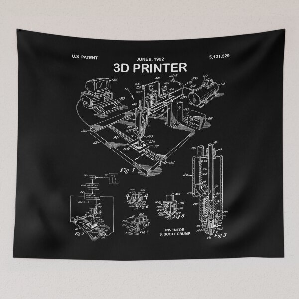 Item preview, 3D Printer Patent designed and sold by Vinson-MFG.