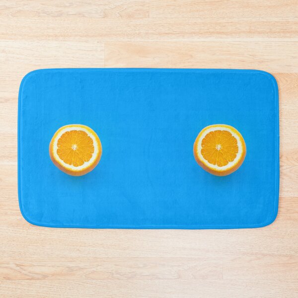 Item preview, Half orange on a blue table designed and sold by Lassi Rintala.