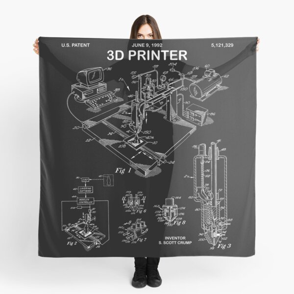 Item preview, 3D Printer Patent designed and sold by Vinson-MFG.