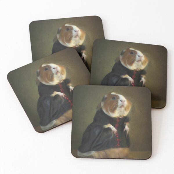 Item preview, Guinea Pig in Vermeer style designed and sold by Funny-penny.
