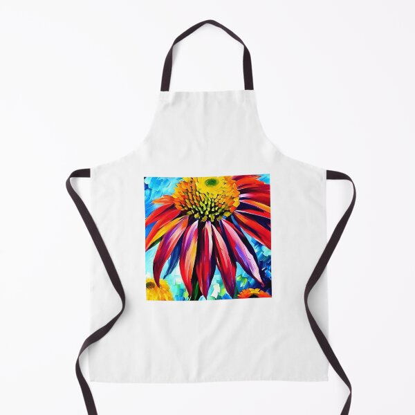 Item preview, "Arise" Abstract Coneflower Artwork designed and sold by Milky-Way-Local.