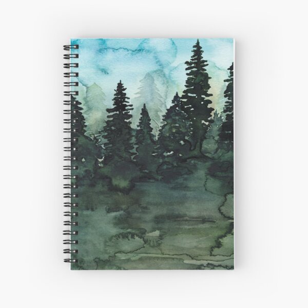 Item preview, Into The Woods Watercolor designed and sold by thegreenartist.