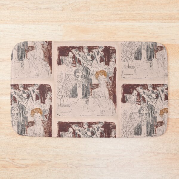 Item preview, Ernst Ludwig Kirchner  At the Table (1916) designed and sold by TeeARTHY.