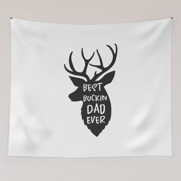Item preview, Mens Best Buckin' Dad Ever, Deer Hunters, Best Buckin' Dad Ever, Deer Hunters,Deer Skulls,Hunting Games,Hunting Passion,Shed Hunting designed and sold by RedArtsDesign.