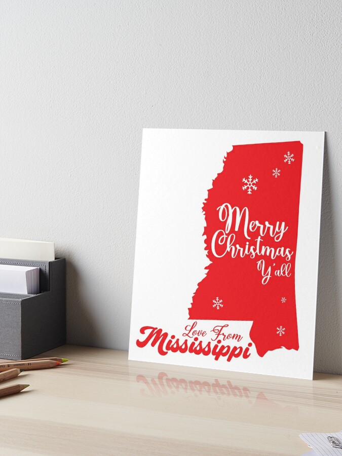 Have A Very Merry Mississippi Christmas with this State Pride