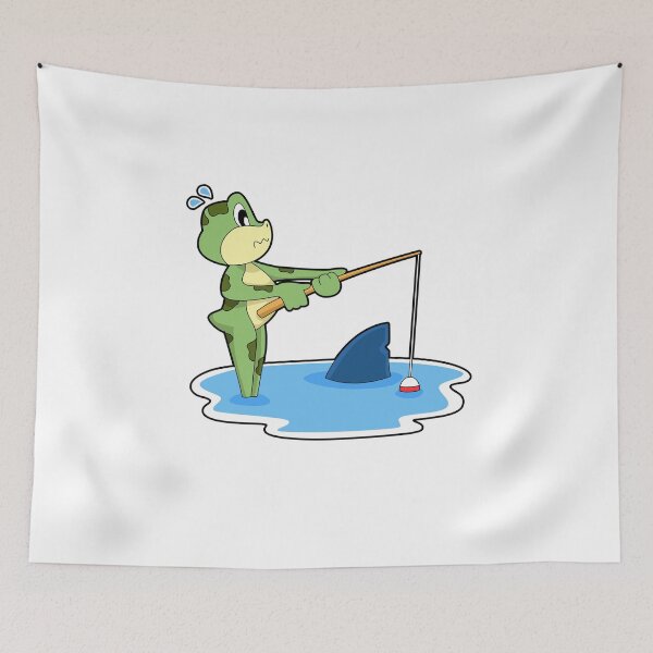 Item preview, Frog Angler Shark fin Fishing designed and sold by Snabdesign84.