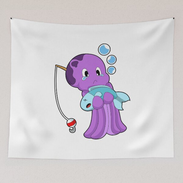 Item preview, Octopus Angler Fish Fishing designed and sold by Snabdesign84.