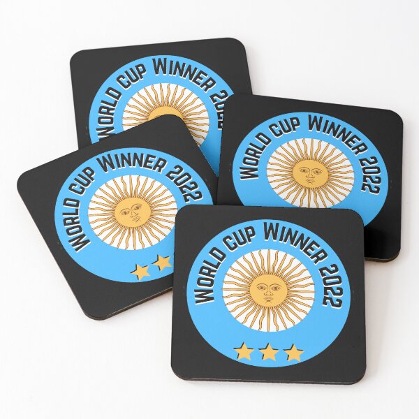Item preview, Argentina world cup winner 2022 three (3) stars designed and sold by LeddsoDello.
