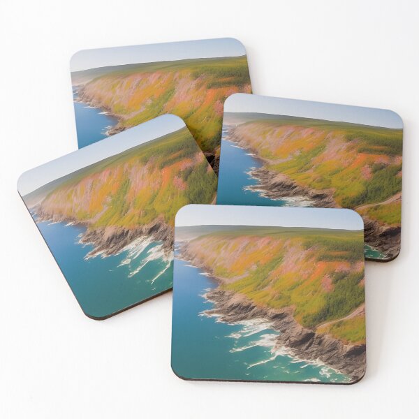 Item preview, Cabot Trail Watercolor Digital Painting designed and sold by Alt-Art-Digital.