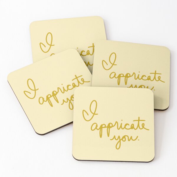 Item preview, I Appreciate You designed and sold by abeink.