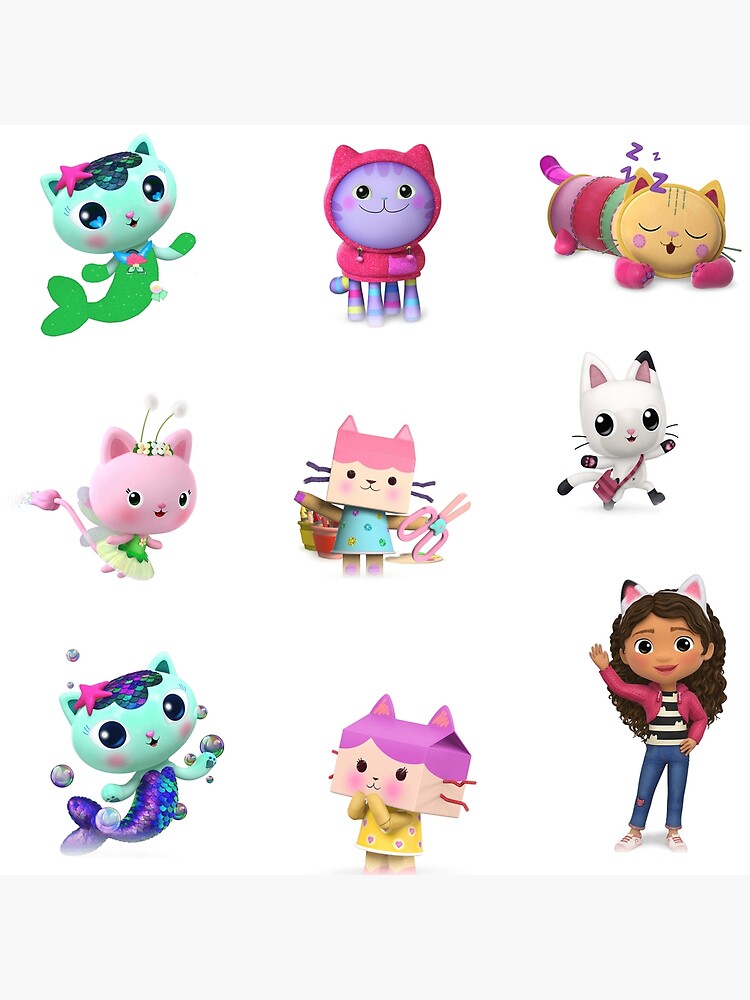 "Kids Gabby's Dollhouse Mega Pack Cats" Poster for Sale by aiosma