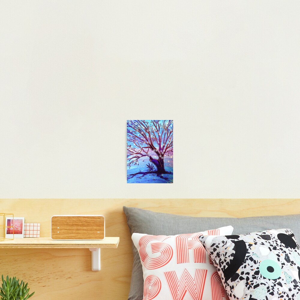 Snowflake Tree Photographic Print