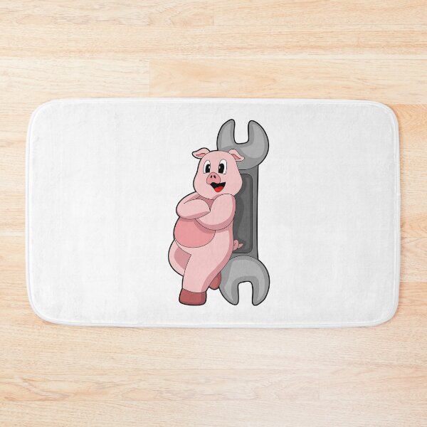 Item preview, Pig Mechanic Wrench Workshop designed and sold by Snabdesign84.