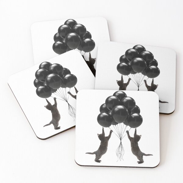 Item preview, cats play with balloon designed and sold by GorLorLar.