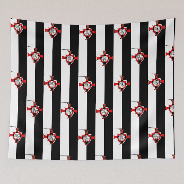 Item preview, Templar war flag Beausant with cross and logo designed and sold by MDMDO.