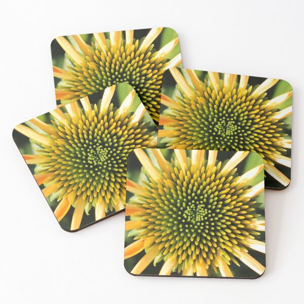 Item preview, Cone Flower in Yellow designed and sold by Suzannah Alexander.