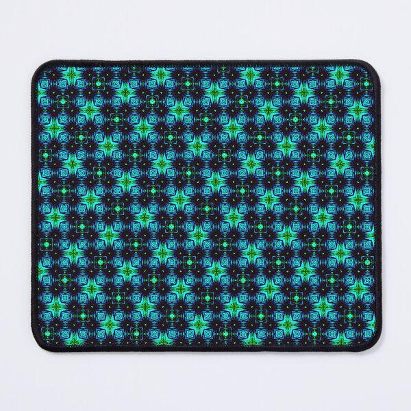 Item preview, Vibrant Blue Turquoise and Yellow Honeycomb Seamless Print designed and sold by protegra.