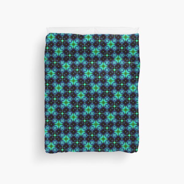 Item preview, Vibrant Blue Turquoise and Yellow Honeycomb Seamless Print  designed and sold by protegra.