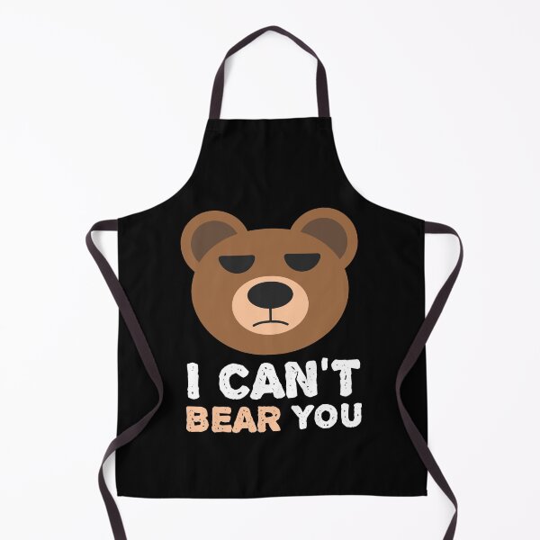 Item preview, I Can't Bear You - Funny Bear Animal Quotes designed and sold by EnzoVectorism.