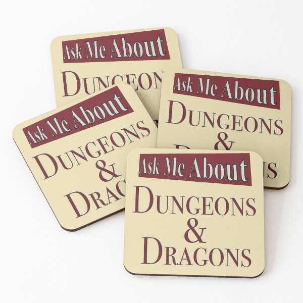 Item preview, Ask Me About Dungeons and Dragons Text - TTRPG designed and sold by jolabrese.