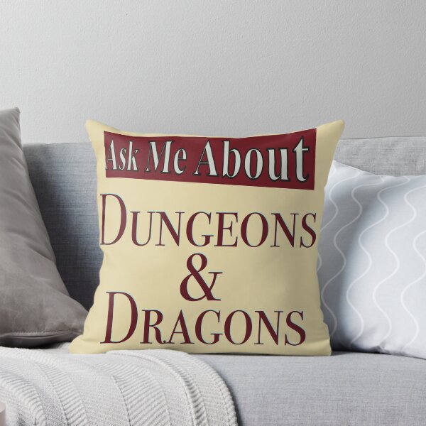 Item preview, Ask Me About Dungeons and Dragons Text - TTRPG designed and sold by jolabrese.