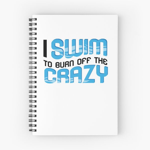 Item preview, Swimmer Swimming I Swim The Crazy  designed and sold by Seas Wanda.