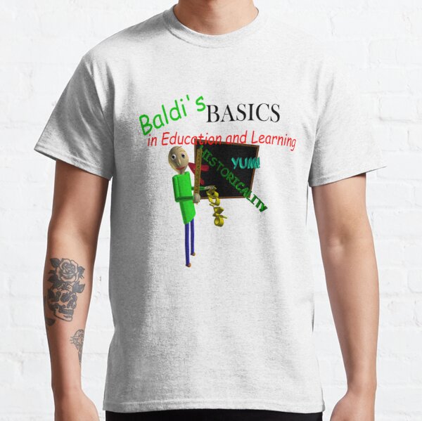Baldi's Basics Characters Kids Printed T Shirt Various 
