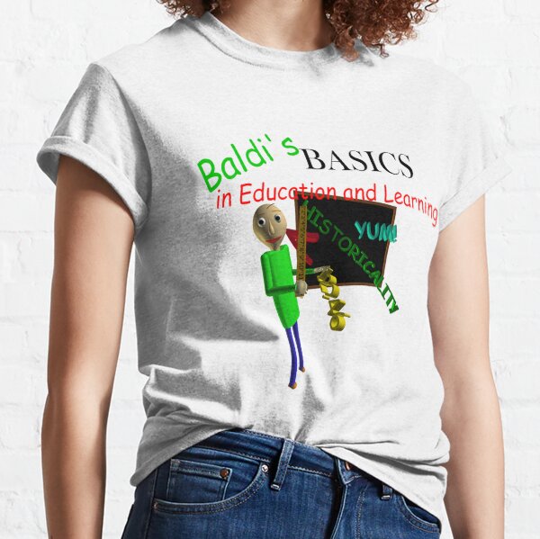 roblox baldi shirt