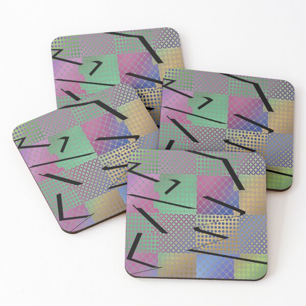 Item preview, Geometric glitch retro Design  designed and sold by TipTopTapo.