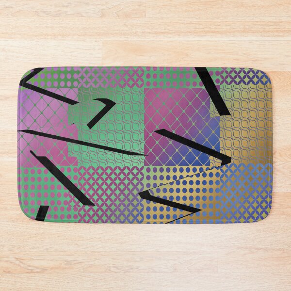 Item preview, Geometric glitch retro Design  designed and sold by TipTopTapo.
