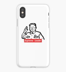 Supreme Leader Kim Jong-Un iPhone Case