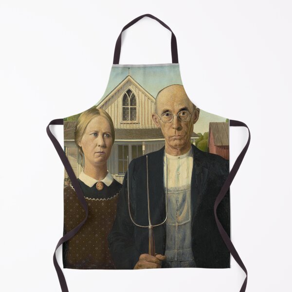 Item preview, American Gothic Painting designed and sold by Teetans.