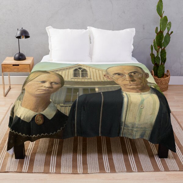 Item preview, American Gothic Painting designed and sold by Teetans.