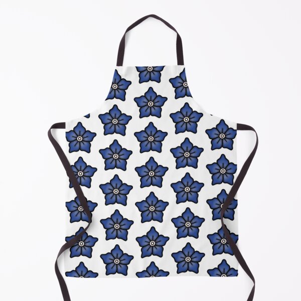 Item preview, Simple Traditional Flower Electric Blue designed and sold by samm6n.