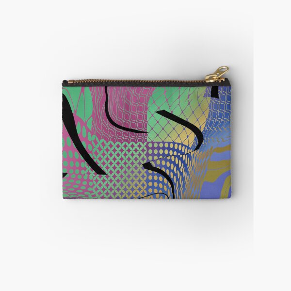 Item preview, Geometric trippy glitch retro Design designed and sold by TipTopTapo.