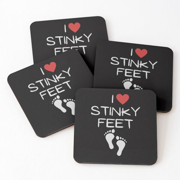 Item preview, Funny I Love Stinky Feet Foot Barefoot Footprint Foot Smell designed and sold by MagicSD Designs.