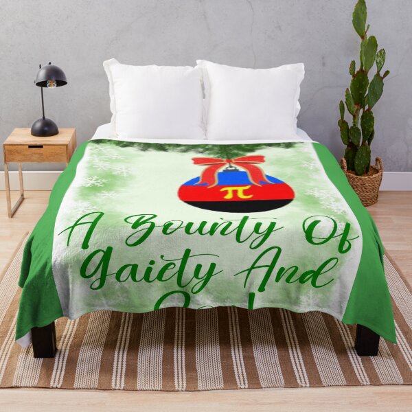 Item preview, Polyamory Christmas Design - A Bounty Of Gaiety And Joy designed and sold by LethalPixieDust.