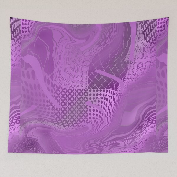 Item preview, Pink Geometric trippy glitch retro Design  designed and sold by TipTopTapo.