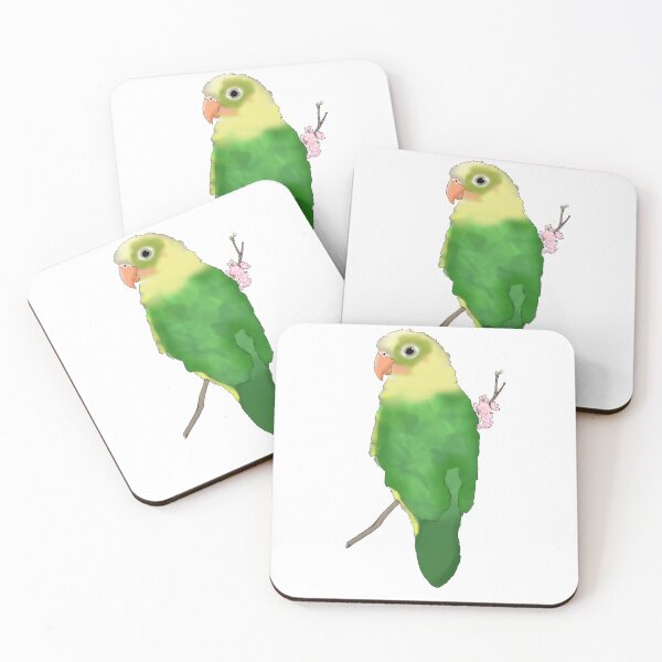 Item preview, Conure and blossoms designed and sold by RadMomCreations.