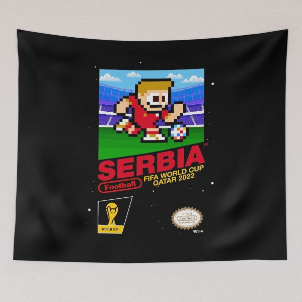 Item preview, Serbia (National Team 2022 NES Cart) designed and sold by The Armorsmith.