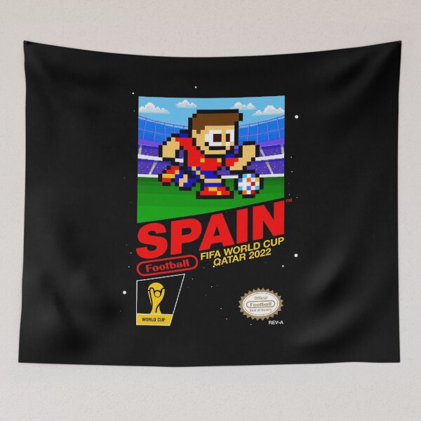 Item preview, Spain (National Team 2022 NES Cart) designed and sold by The Armorsmith.
