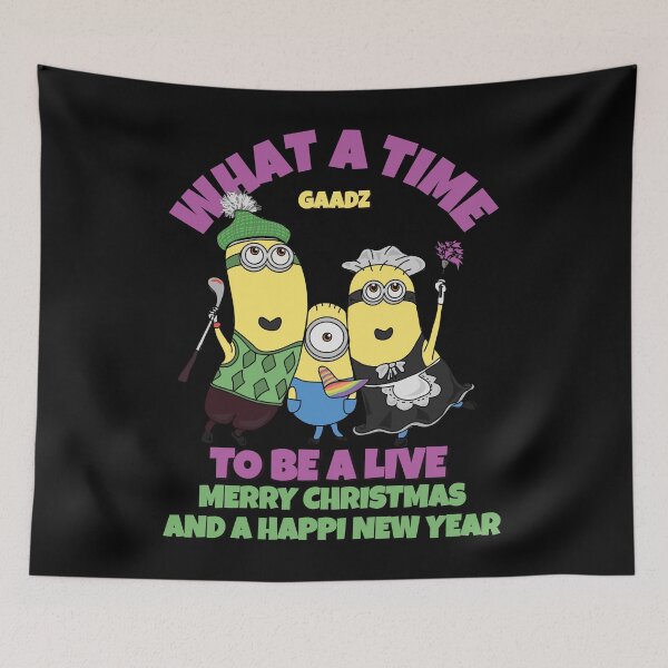 Item preview, WHAT A TIME TO BE ALIVE MERRY CHRISTMAS AND A HAPPY NEW YEAR designed and sold by GAADesignz.