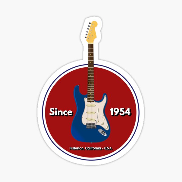 Strat - An Icon of America Sticker