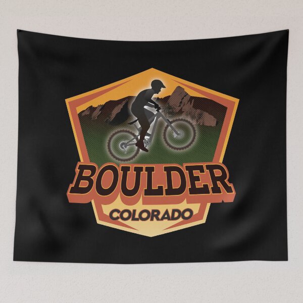 Item preview, Boulder Colorado Mountain Biking designed and sold by fairviewdesign.