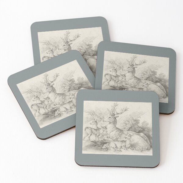 Item preview, Deer family mother with children designed and sold by AR-shop.